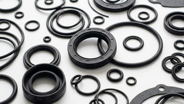 O-rings and oil seals in oil-resistant grades